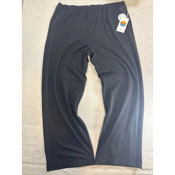 Vuori Halo Modern Pants Womens XL Black Athletic Straight Leg Performance - Picture 2 of 12